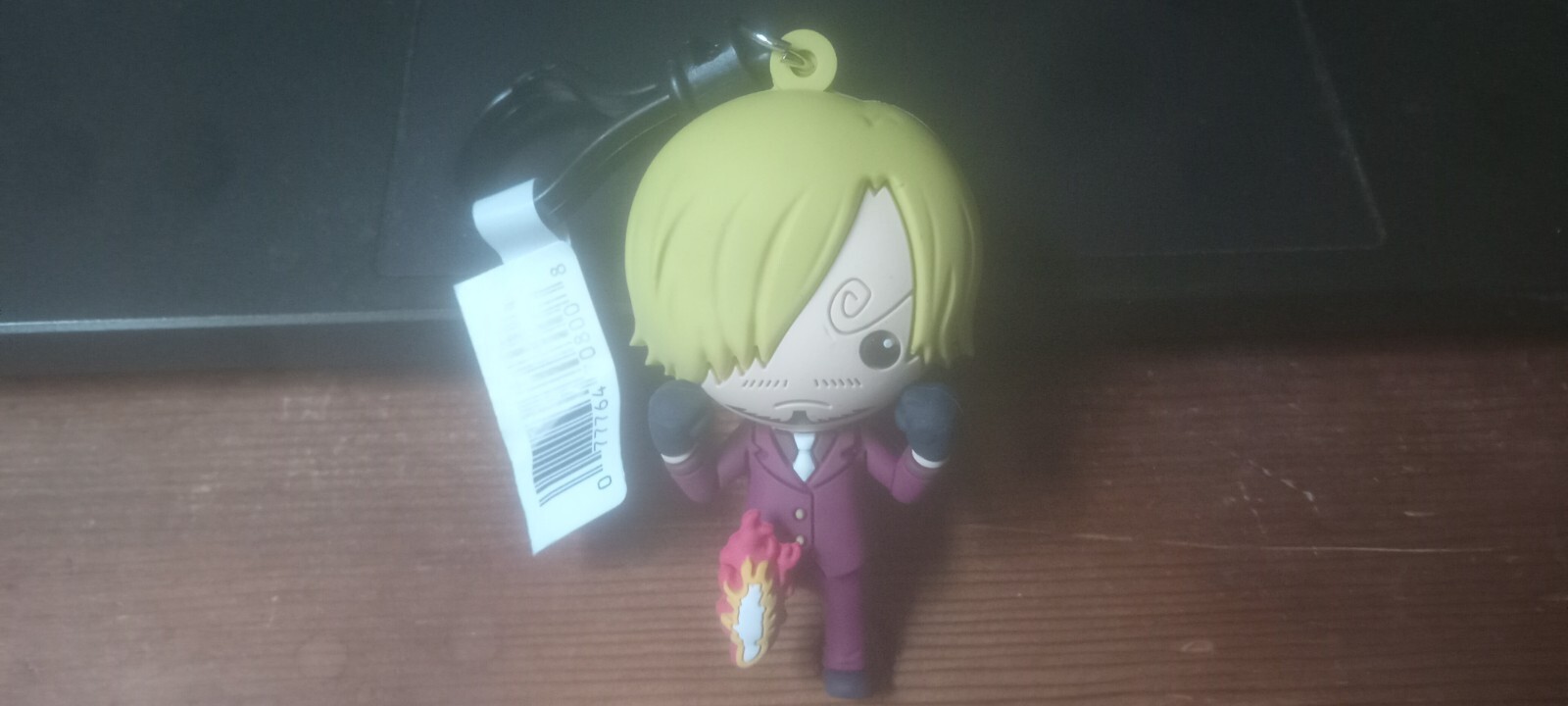 One Piece Series 5 Figural Bag Clip 3 Inch Sanji