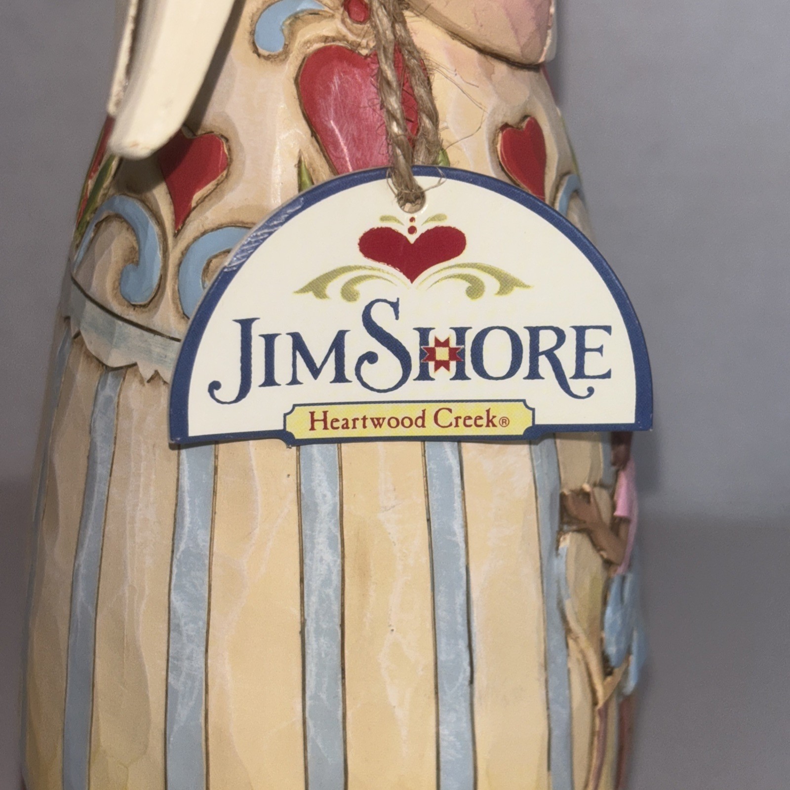 Jim Shore friendship makes life worth living figurine wTag Heartwood Creek 9 3/4