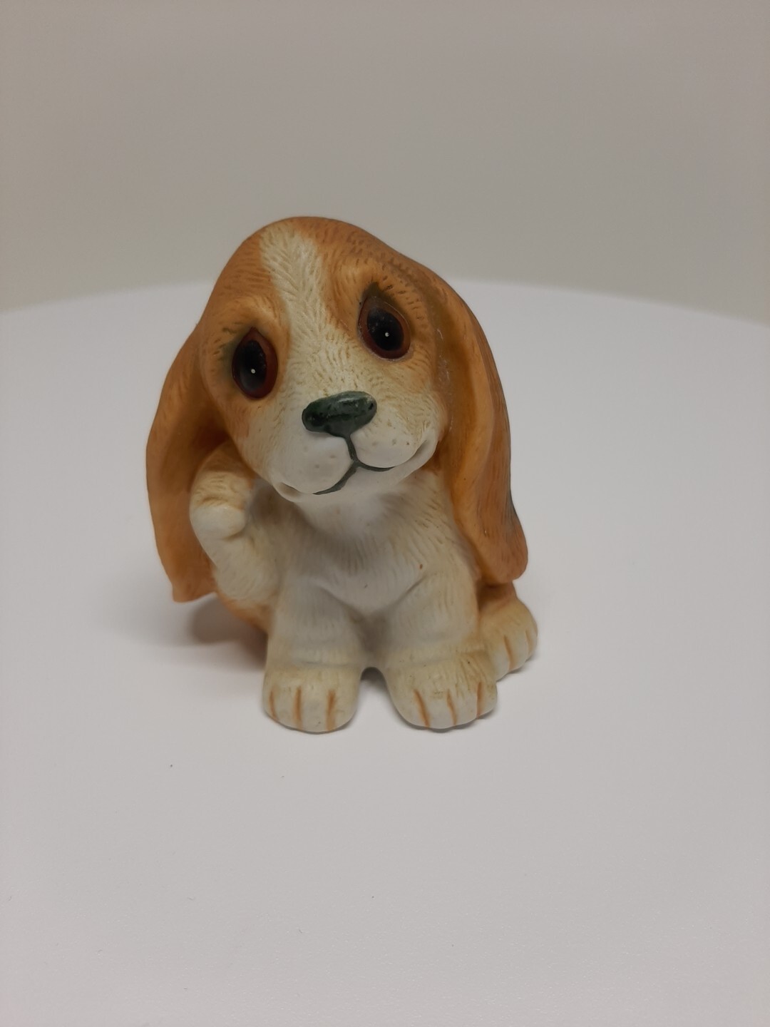 Homco Puppy Dog Figurine Vintage Big Eyes Floppy Ears Cute! D2