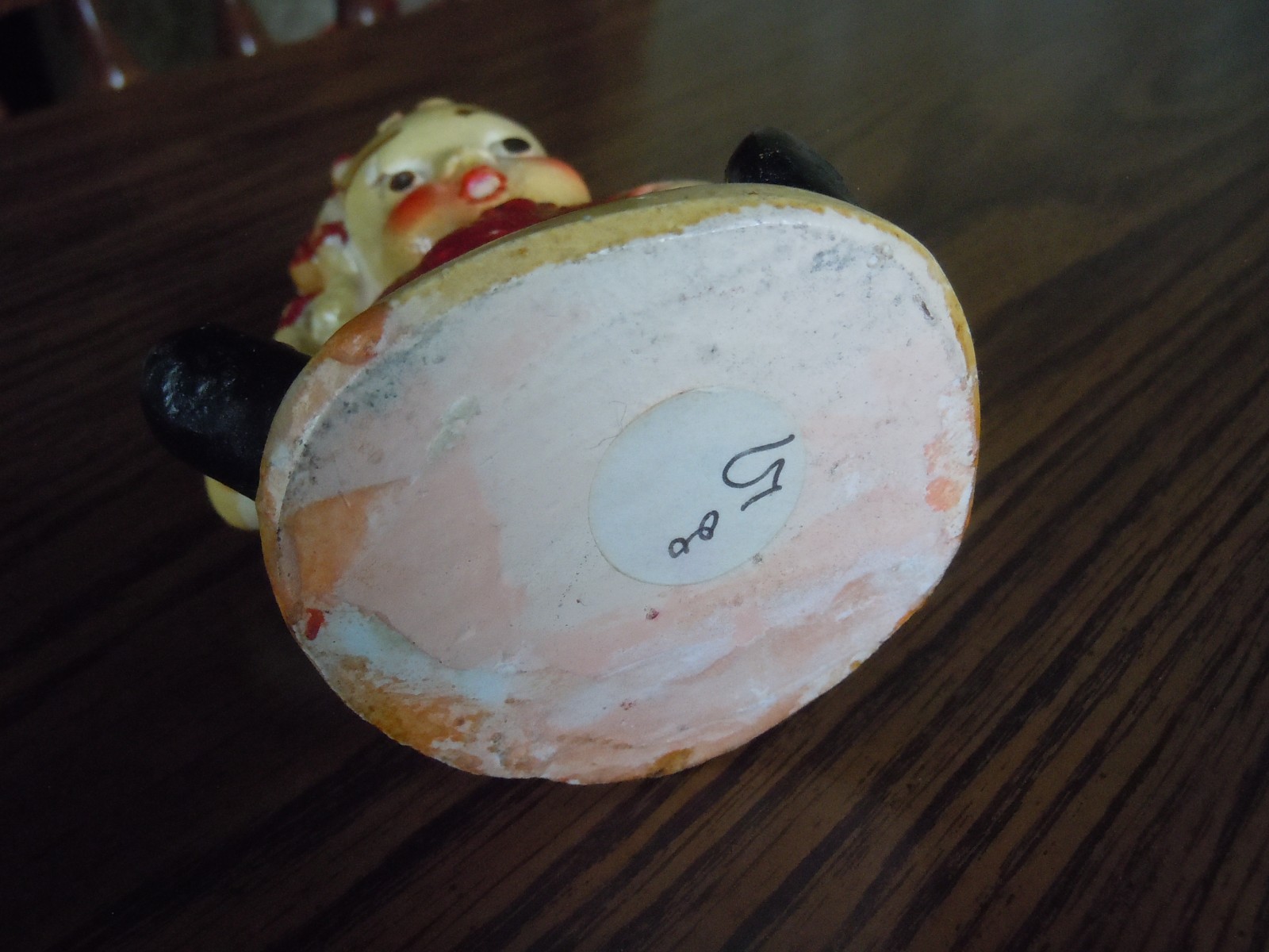 Vintage 1942 PEEDEE Carlton Ware Fruit Kids STELLA STRAWBERRY Chalkware 4 1/2″ T