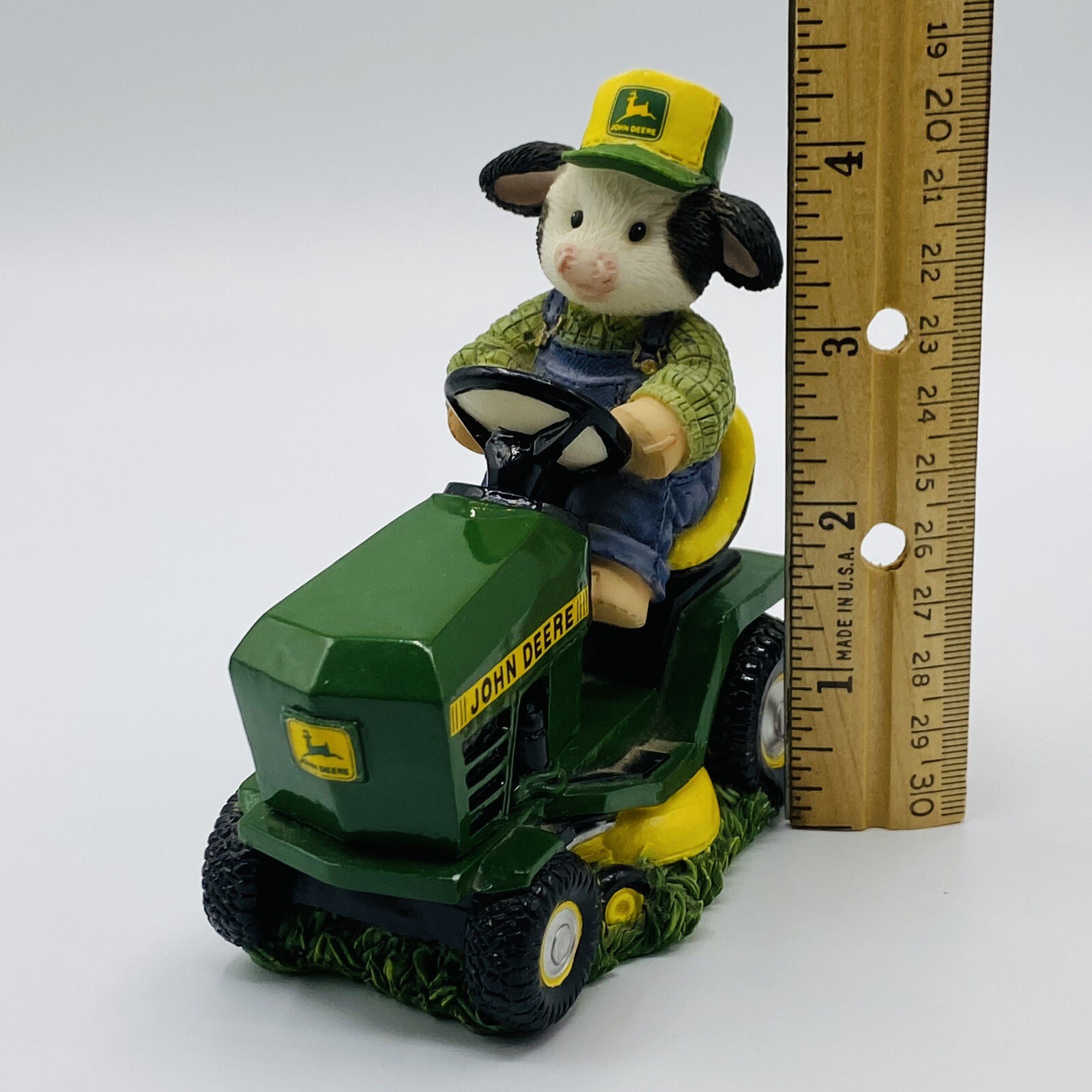 Vintage 1998 Marys Moo Moos ‘Deere to My Heart’ Figurine Enesco Tractor 485160