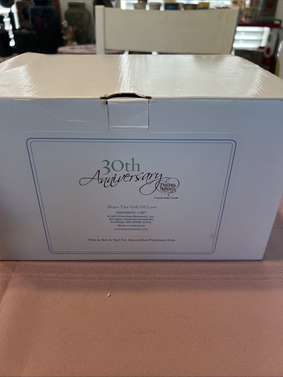 Precious Moments 30th Anniversary 2011 Alaskan Cruise Signed Orig Box *Pls Read*