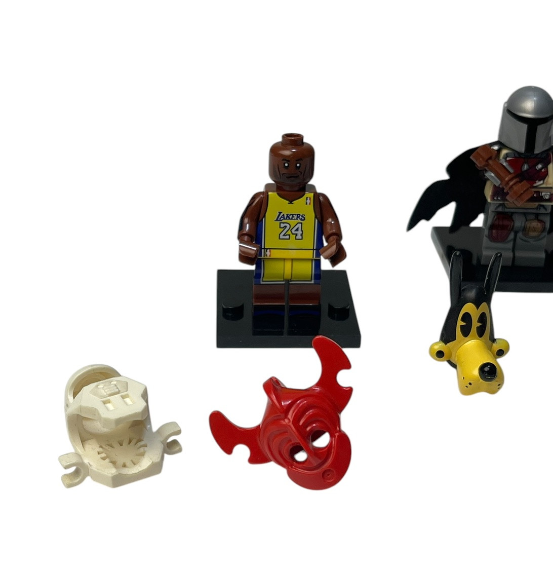 Lot of UNBRANDED Mixed Minifigures Mini Figures Parts Accessories