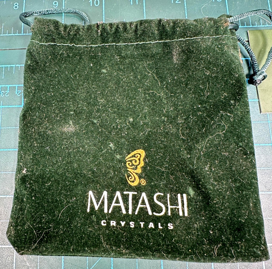 Matashi Crystals Gold Unicorn Ornament Metal Figurine Crystal Small Fantasy