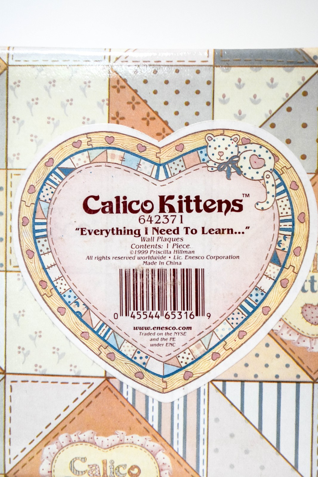 Meow When You’re Hungry 642371 1 of 3 Plaques Calico Kittens Everything I Need