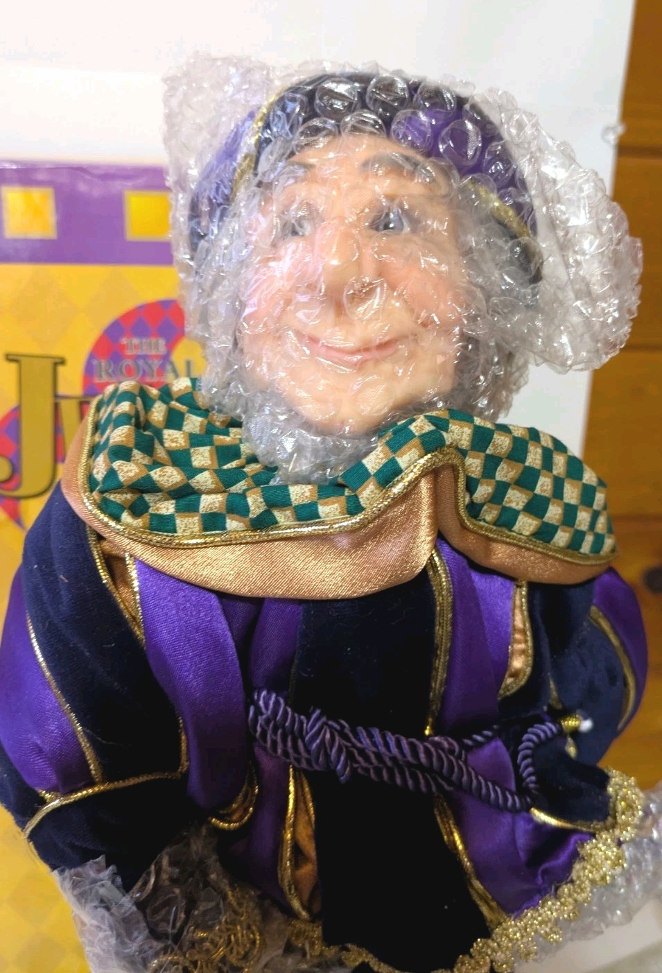 Jacqueline Kent Royal Jester Collection Dante Joker Medieval Renaissance COA NIB