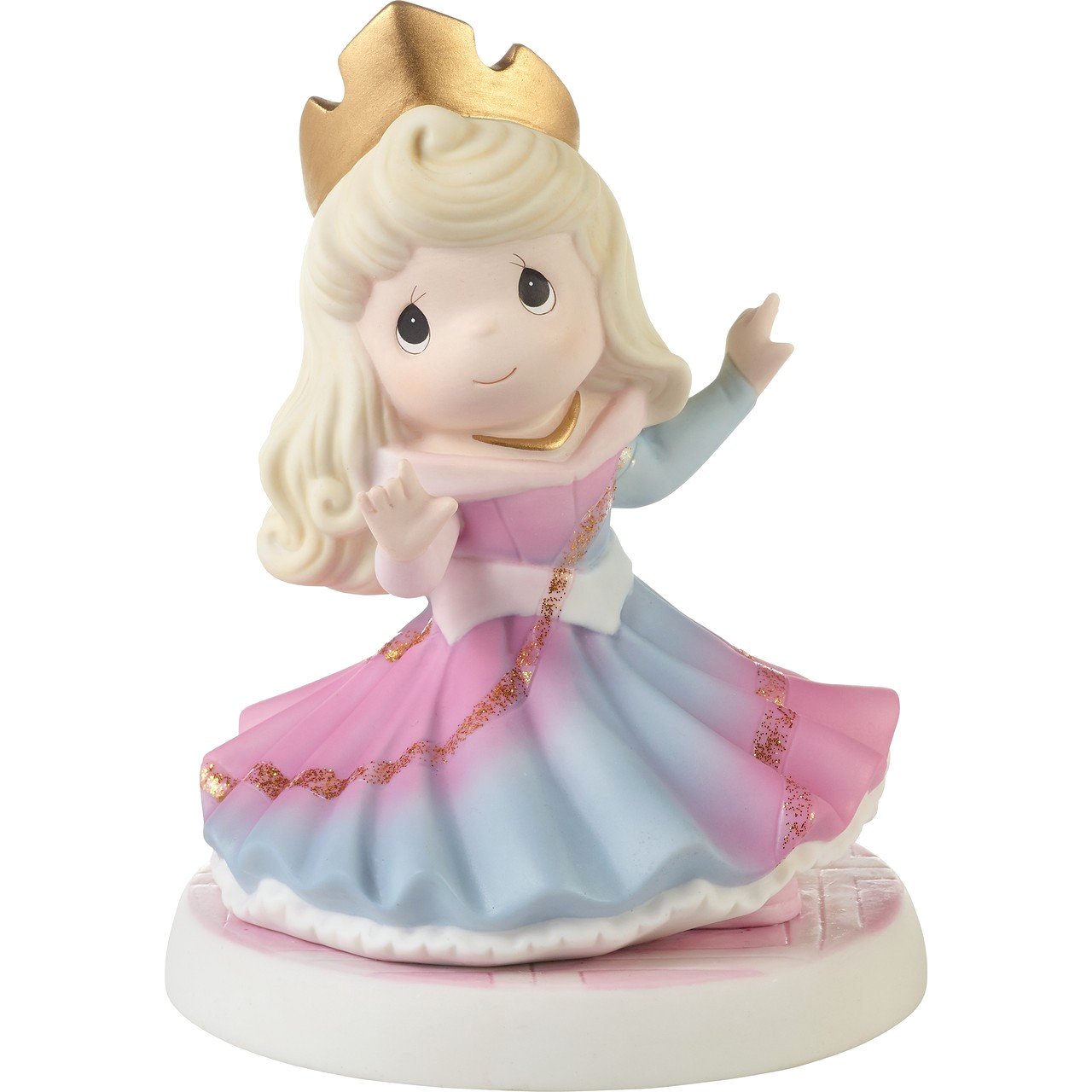 ❦ New PRECIOUS MOMENTS DISNEY Porcelain Figurine SLEEPING BEAUTY Princess Aurora