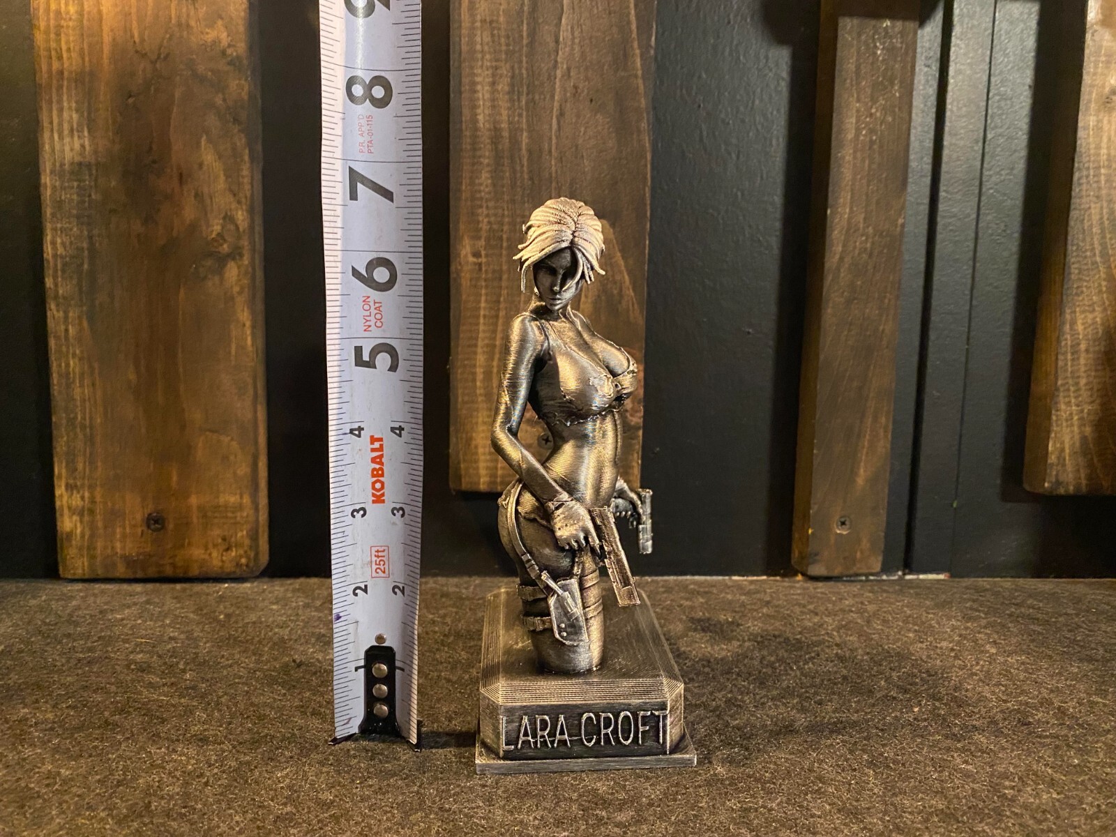 LARA CROFT statue Tomb Raider 6inches Tall