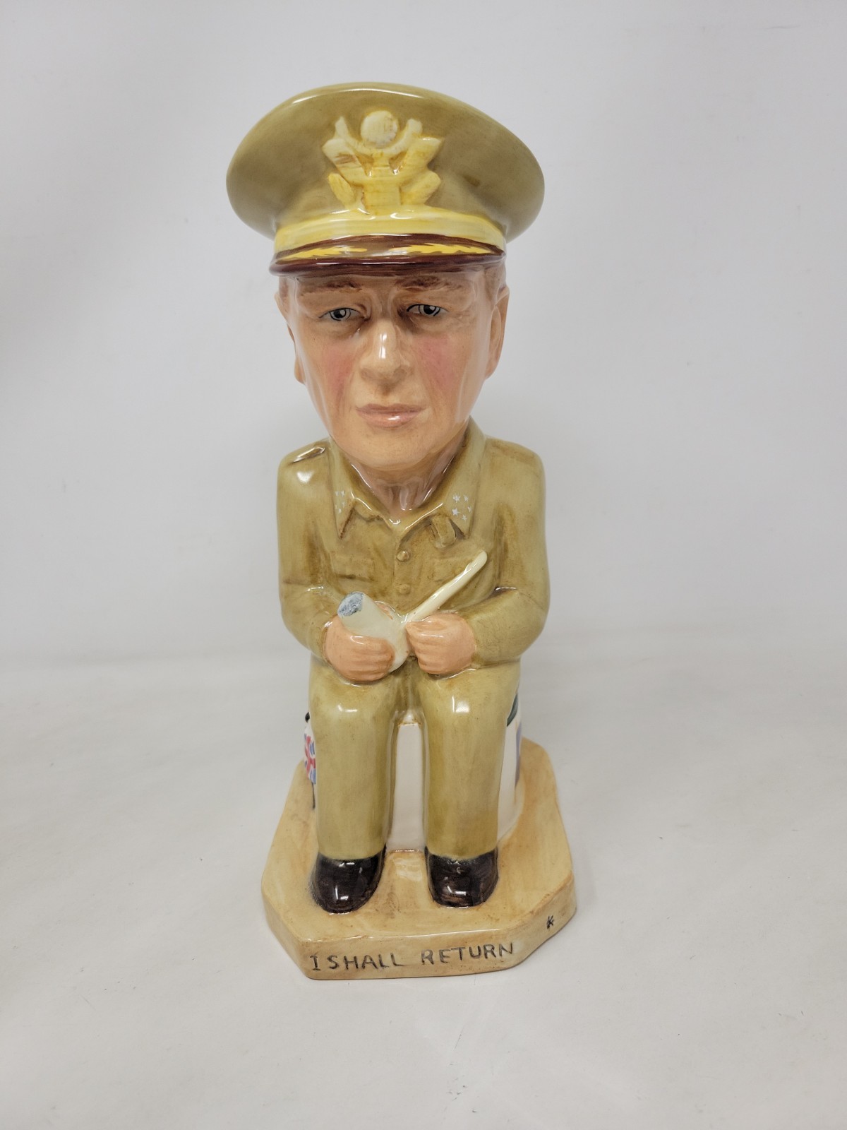 Wilkinson WW II Allied Leaders Toby Jug, General Douglas MacArthur 18 of 100