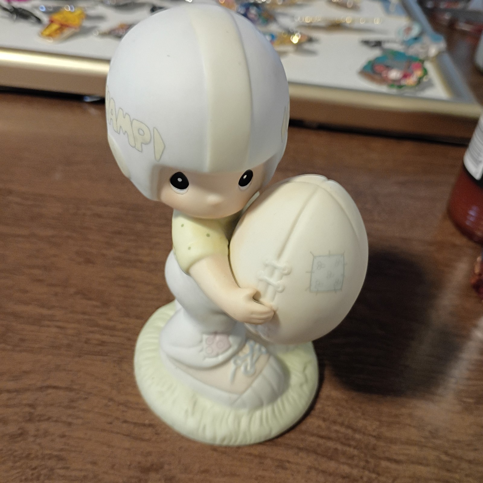 Precious Moments Figurine. I’m a Possibility Football Player Sports 100188. 1986
