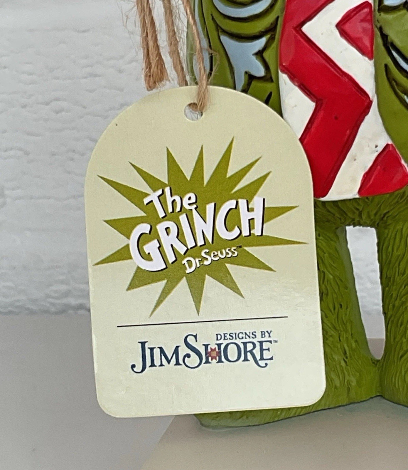 Jim Shore GRINCH WITH LONG SCARF Christmas Figurine 6010774 Dr Seuss 2022 New