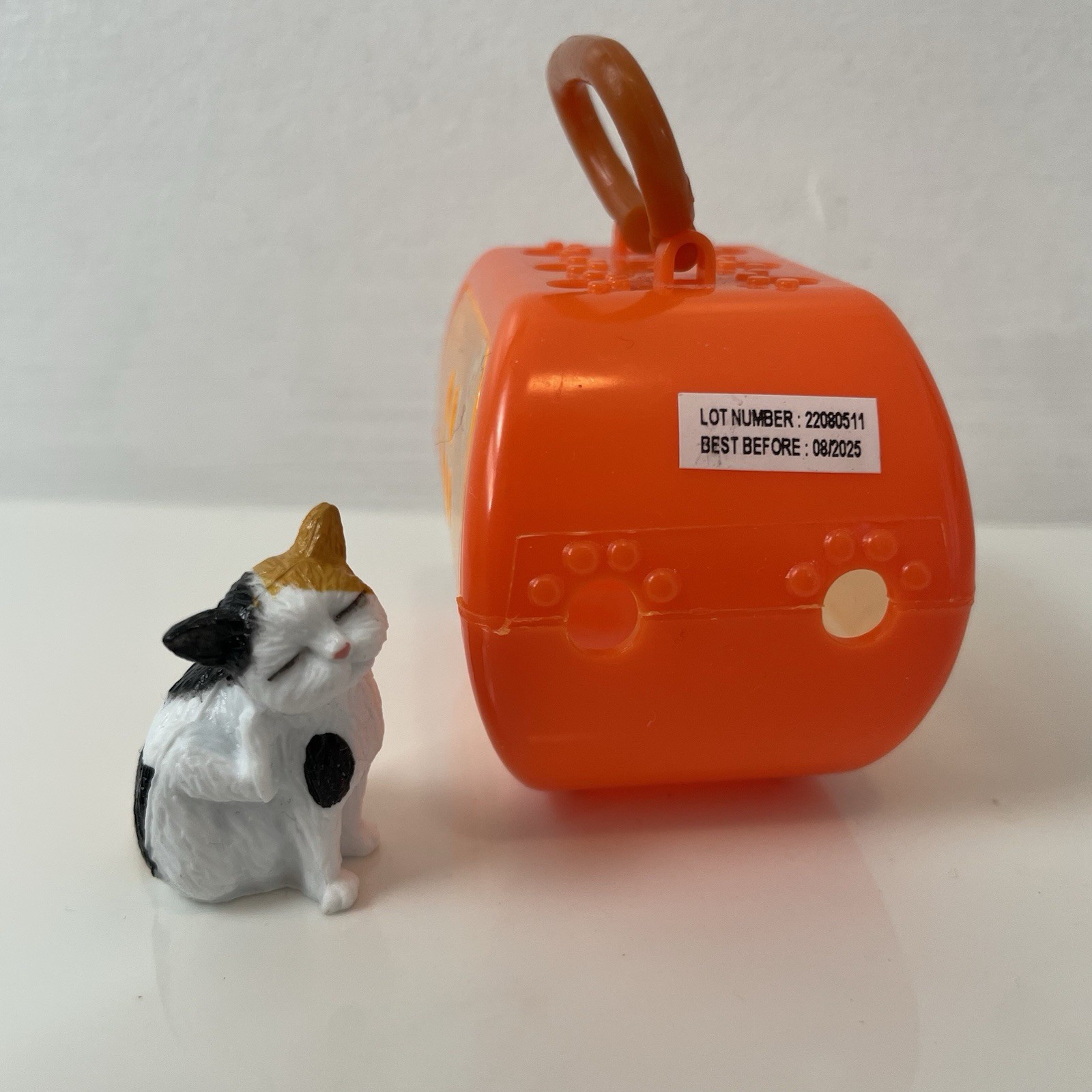 Kidsmania Cat Toy Carrier Black, Orange and White Cat Orange Carrier