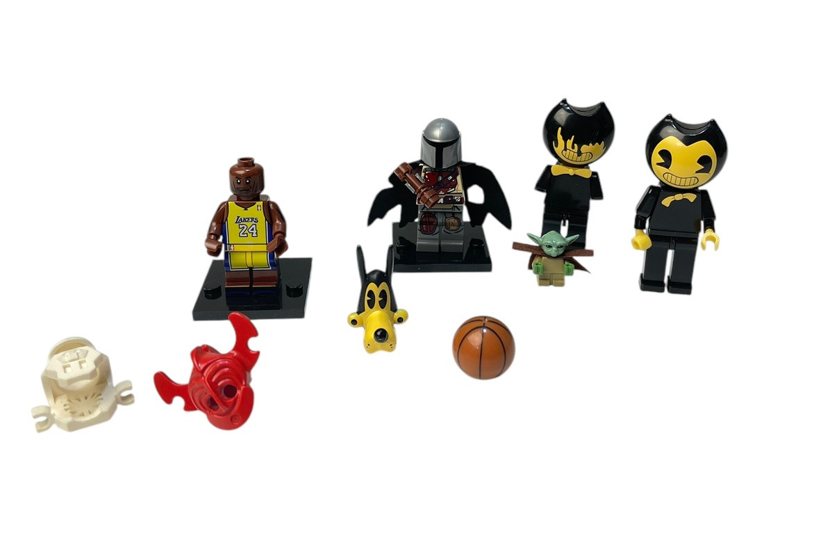 Lot of UNBRANDED Mixed Minifigures Mini Figures Parts Accessories