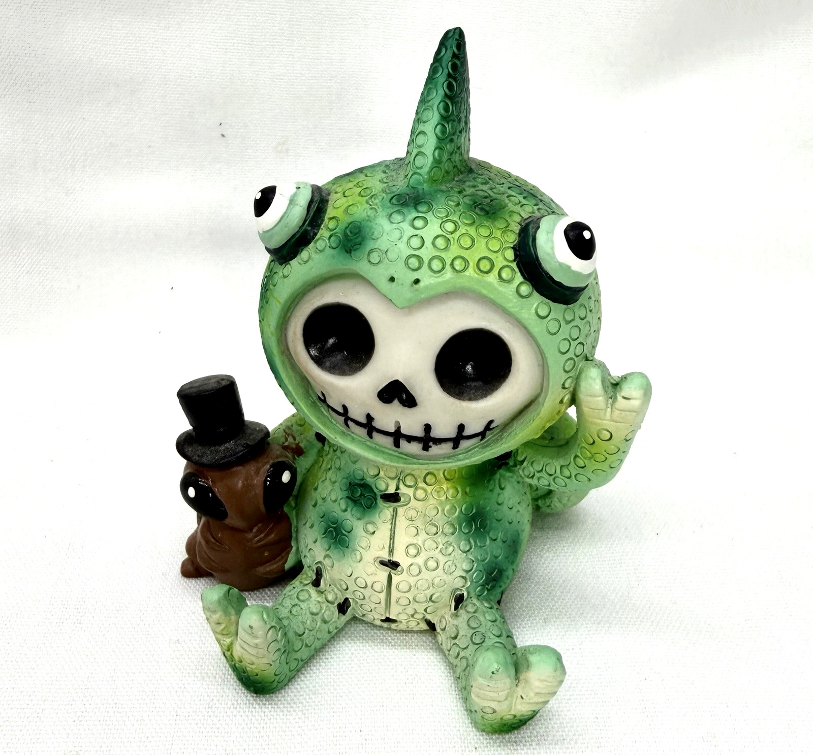 4 Summit Collection Furrybones Skeleton Figures Elefun Yeti Piggy Chameleon Cute