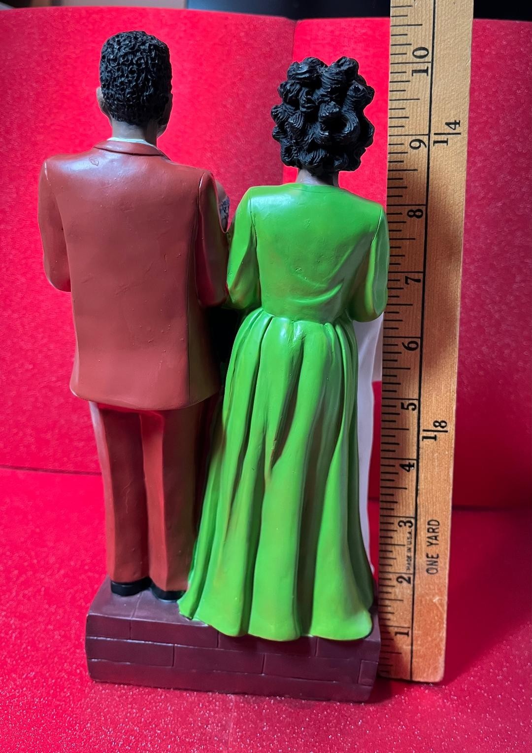 VTG 10″ AFRICAN AMERICAN CHURCH CHOIR FIGURINES