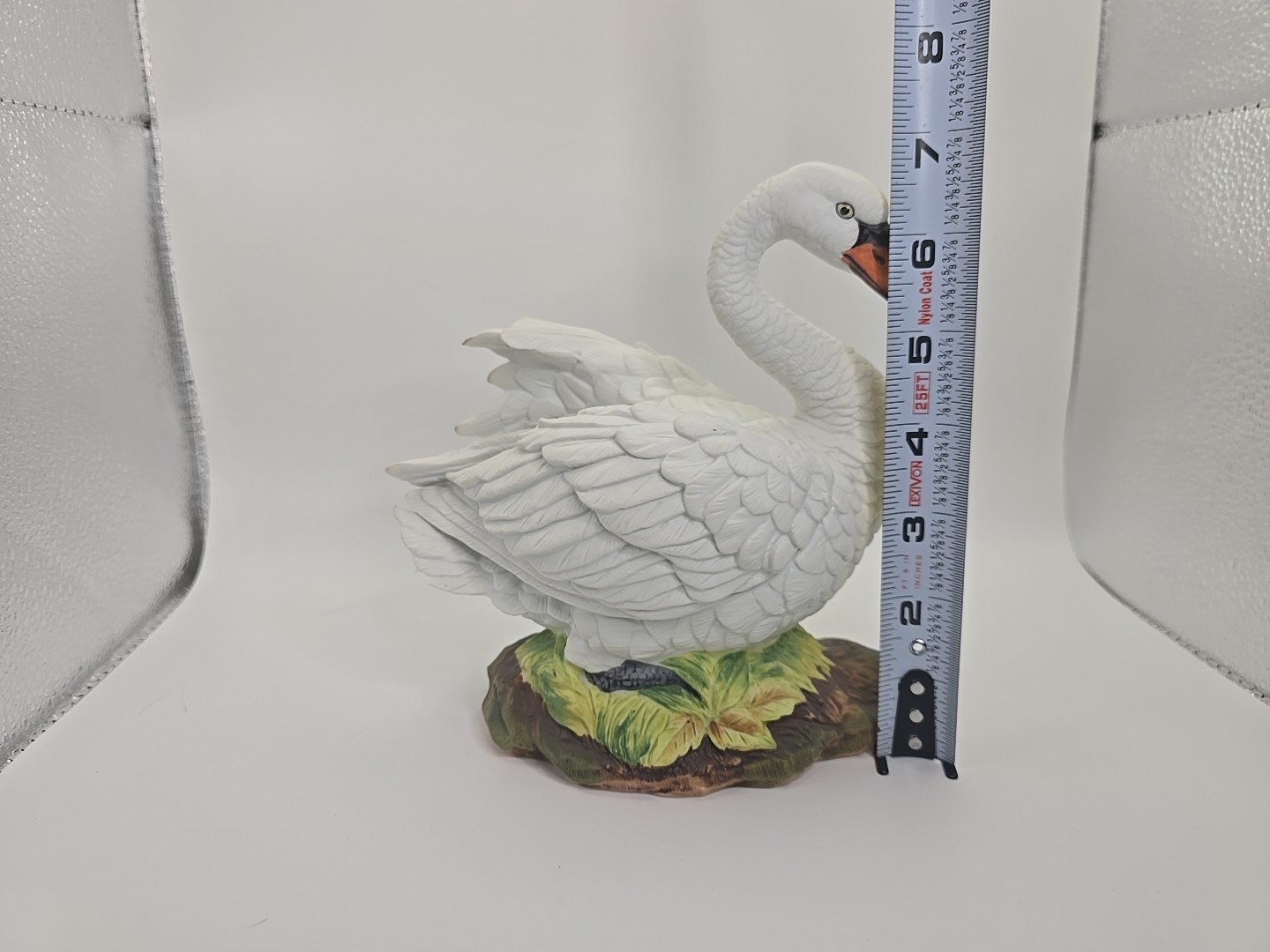 MUTE SWAN Figurine Andrea by Sadek 6 3/4″ Tall #9617 Cottagecore Farmhouse Cute