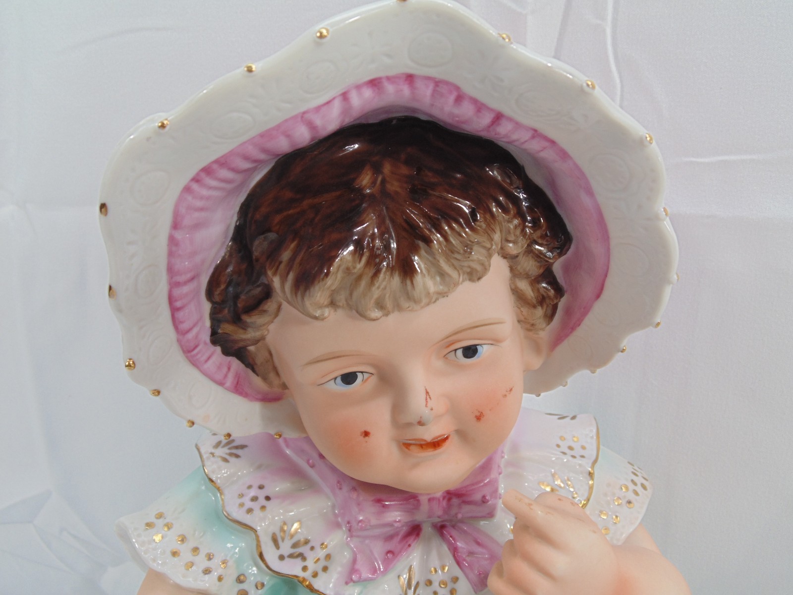 Vintage 1950’s Set of 2 Piano Babies Porcelain Figurines Ardalt Japan READ !!
