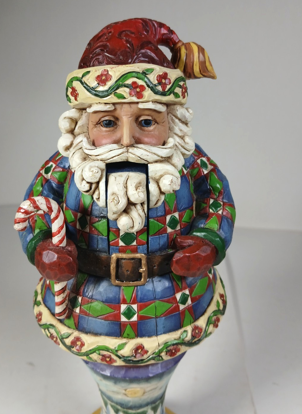 2005 Heartwood Creek By Jim Shore “Season Sweets” 4002416 Santa Nutcracker 12″