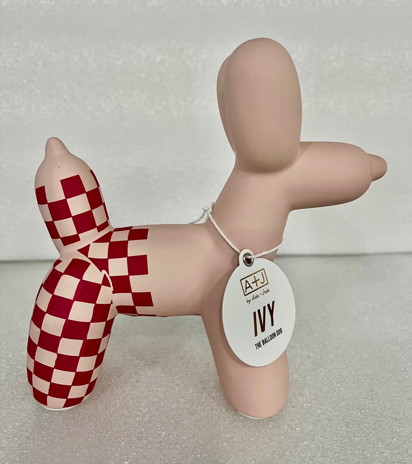 $18-NEW-A + J IVY Balloon Dog/ceramic