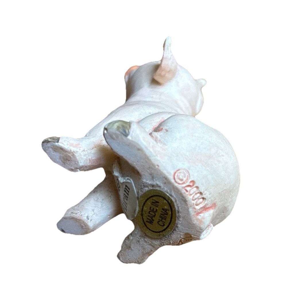 Pig Figurines Resin 2″ Pigtales HSC UK JS Toys Lot Of 8 90s Vintage