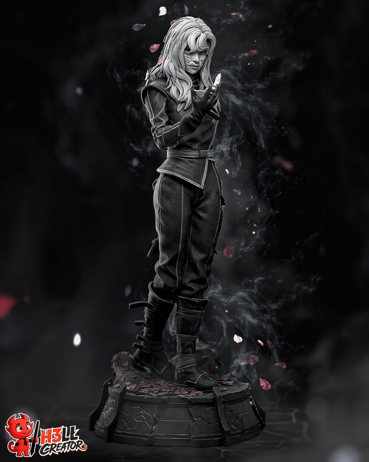 Alicia V2 Figurine Clair Obscur Exepdition 33 Hand Painted Model / DIY Kit 14p