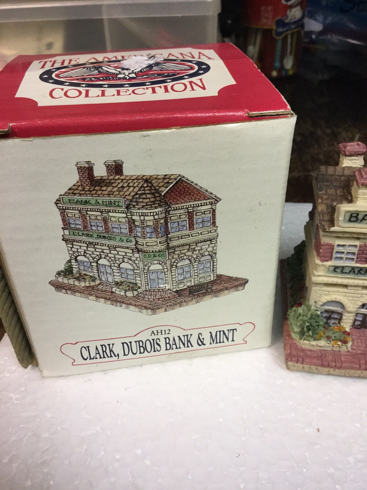 The Americana Collection Clark DuBois Bank And Mint Heavy 2 And 3/4 Inches Tall