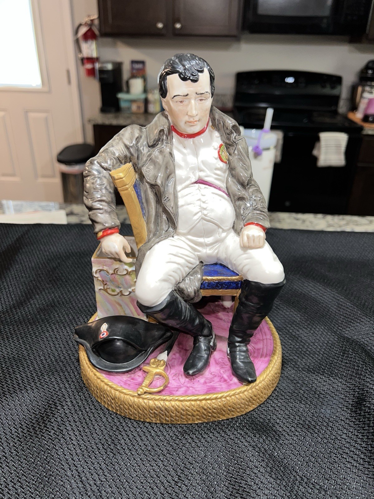 Sevres Porcelain Seated Napoleon Statue