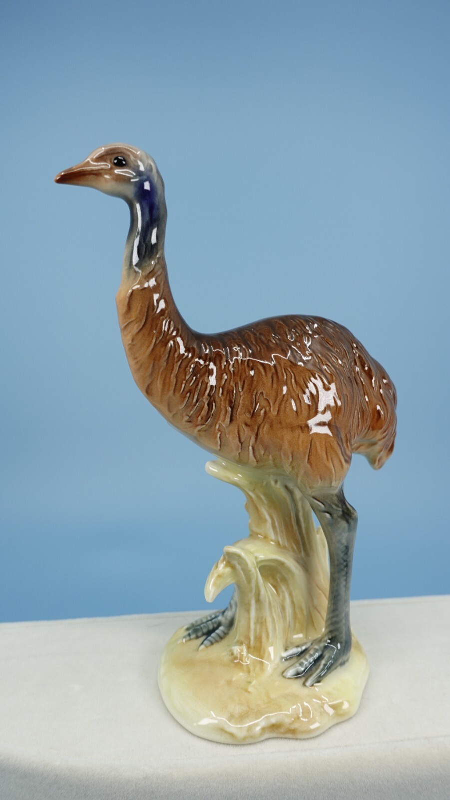 Goebel West Germany Porcelain Emu Statue