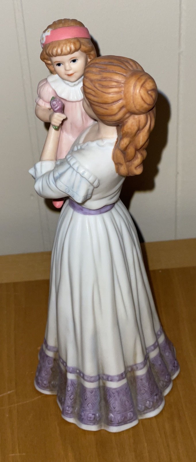 2002 Home Interiors Homco 14036-02 Mother’s Joy Ceramic Young Girl Figurine
