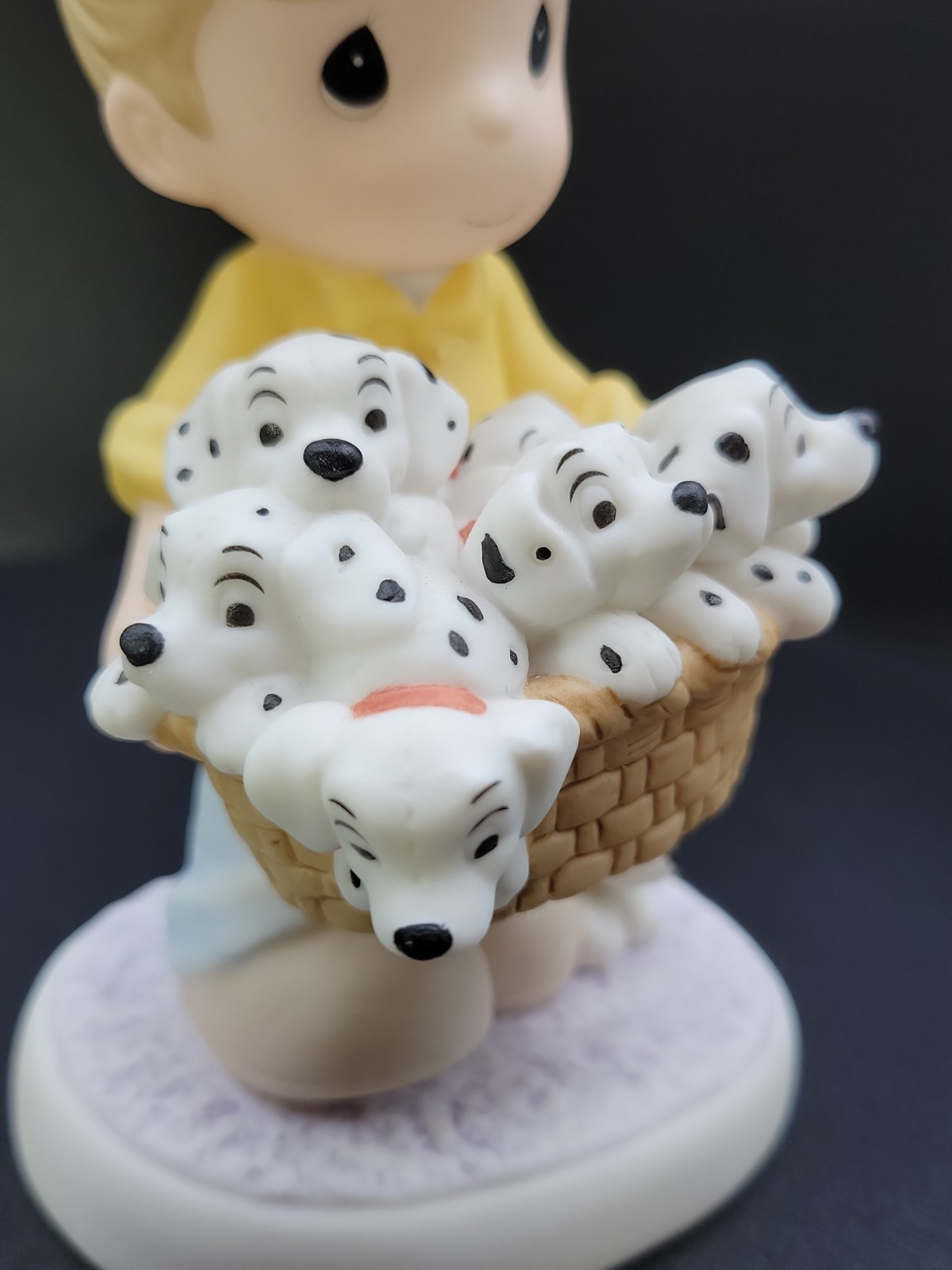 2007 Precious Moments You Are The Bright Spot of My Day Disney Dalmation Puppies