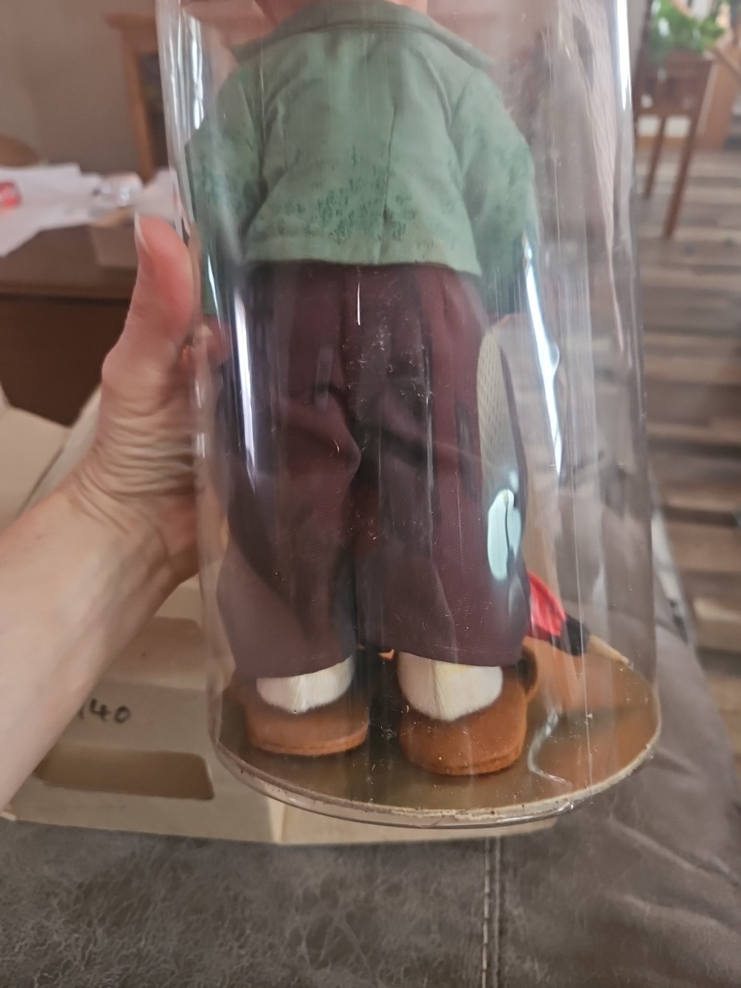 Goebel Hummel Doll Vinyl Wanderbub Merry Wanderer 12” Boy In Package Vintage