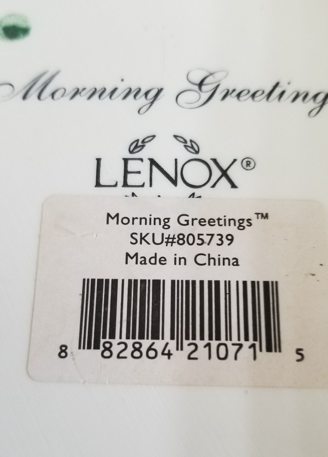 LENOX COLLECTABLE ROOSTER FIGURINE CALLED MORNING GREETING