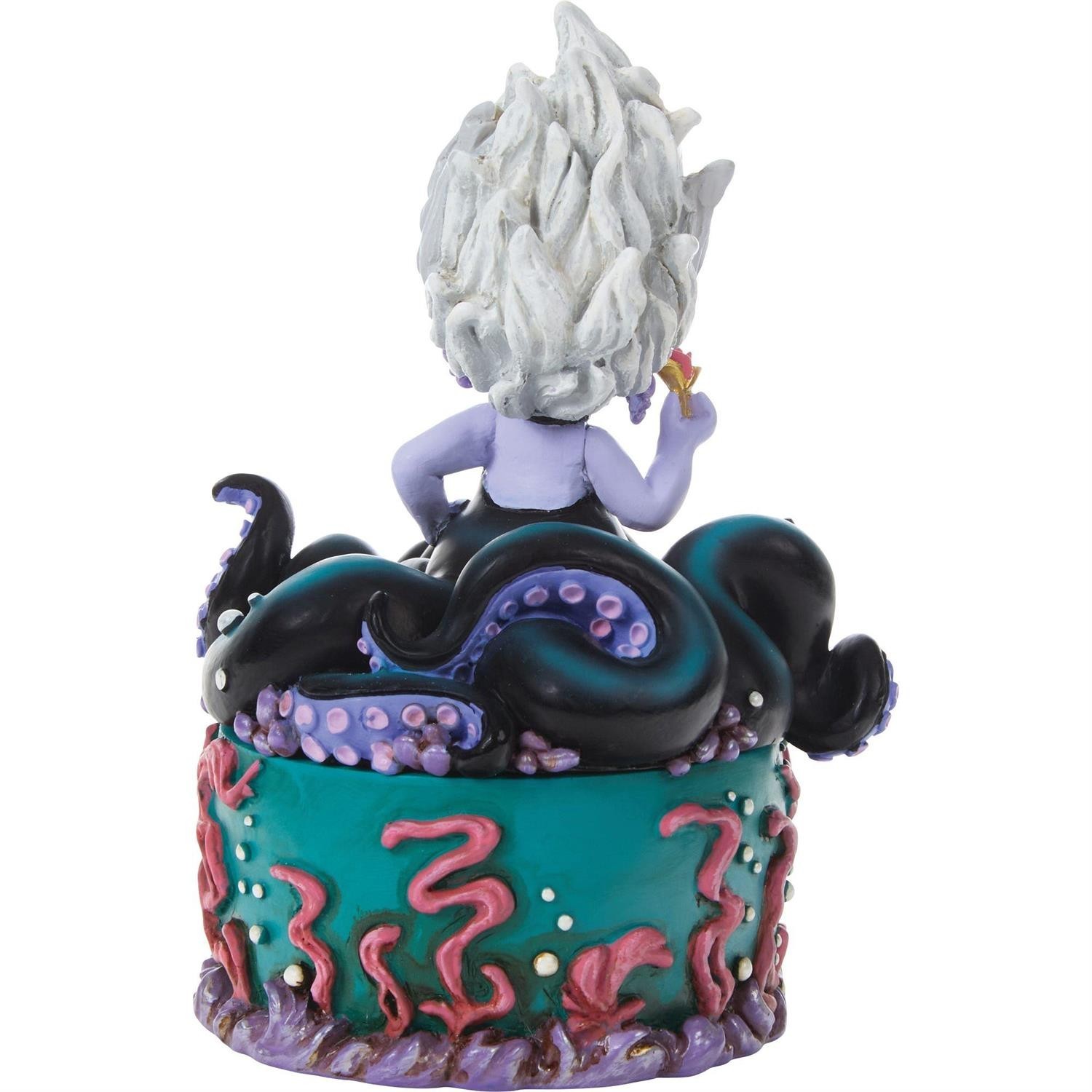 ❦ New PRECIOUS MOMENTS DISNEY Trinket Box URSULA Little Mermaid Villain Figurine