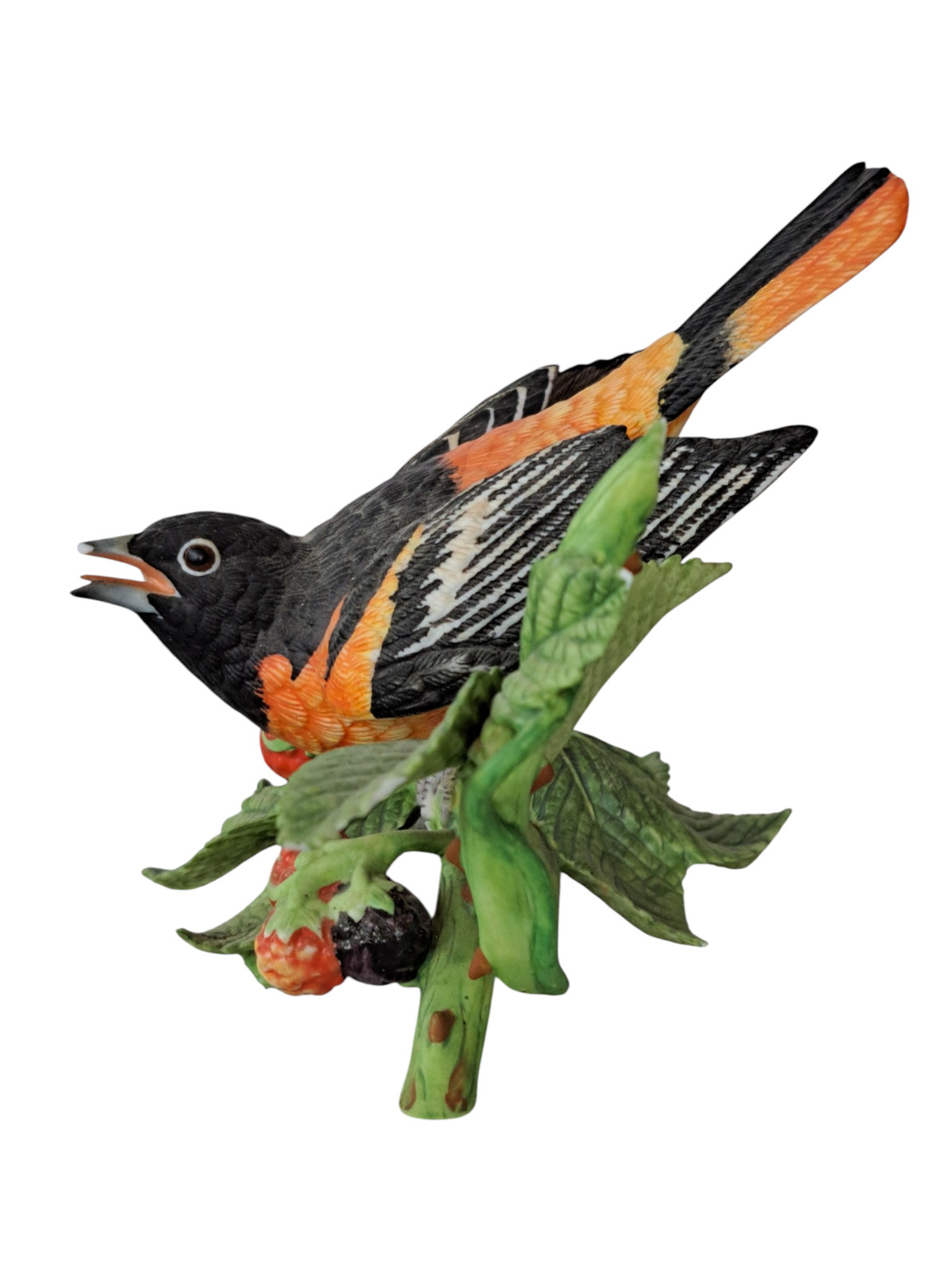 Lenox Baltimore Oriole Porcelain Garden Birds Collection Figurine Sculpture READ