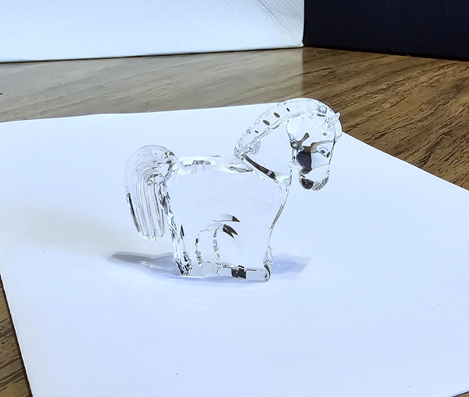 🐴 Swarovski Crystal 2002 “Chinese Zodiacs”, Small, Pony / Horse Figurine, Box