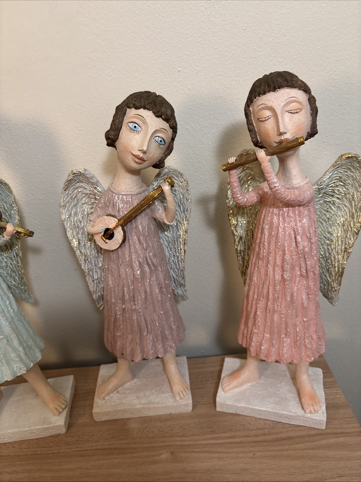 3 Angels Set 15” Indoor Decoration Playing instruments