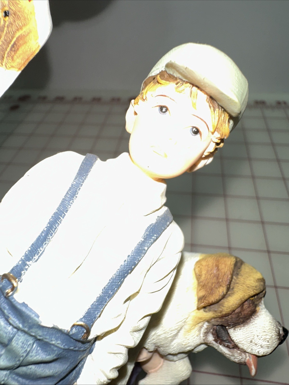 Prayers and Promises “Lost and Found” 2001 Demdaco Angel Figurine Dog