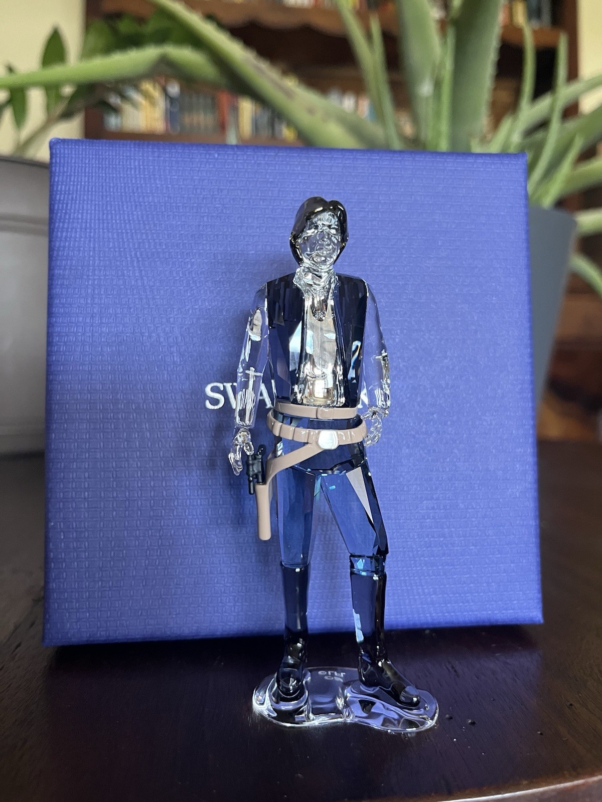 NIB Authentic Swarovski Star Wars Heroic Han Solo Crystal Figurine #5591308