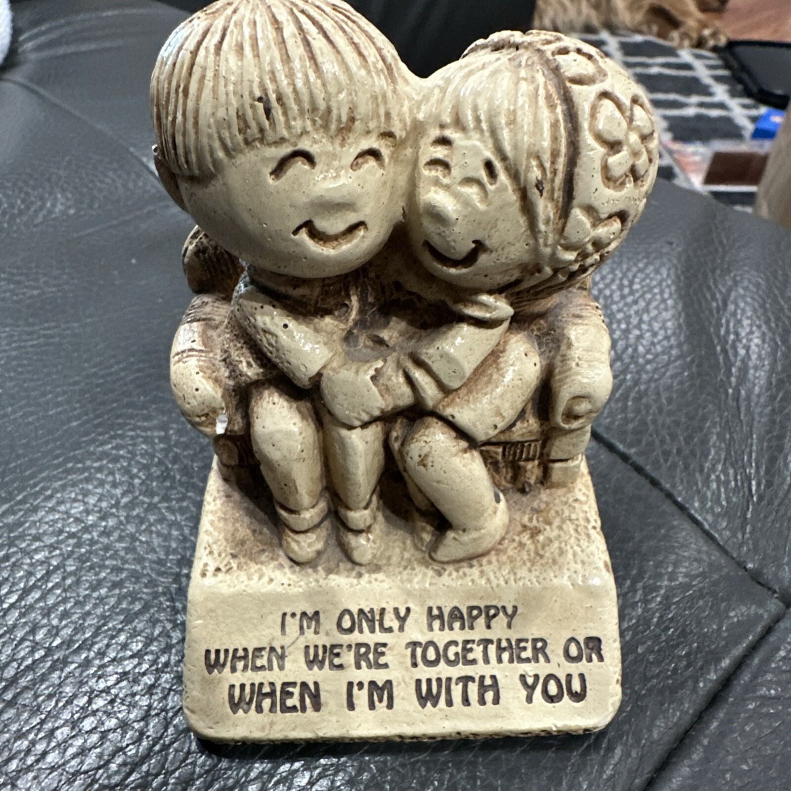 Vintage 1970 W-166 Paula Figurine I’m Only Happy when we’re together or when I’m