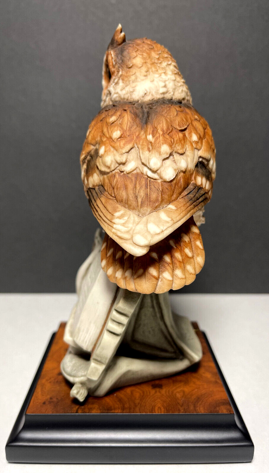 Giuseppe Armani Porcelain Wise Owl 0207S Sculpture Florence Figurine Italy