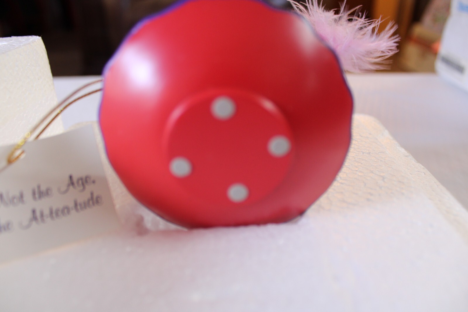 DOLLY MAMA`S RED HOT-TEAS COLLECTION #3556A with TAG