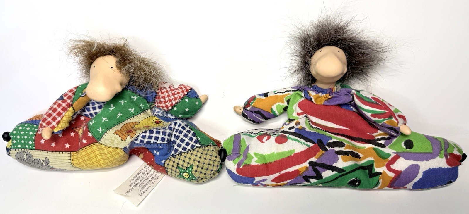 2 Vintage Nubbins By Laura White 1992 From The Pygmy Forest