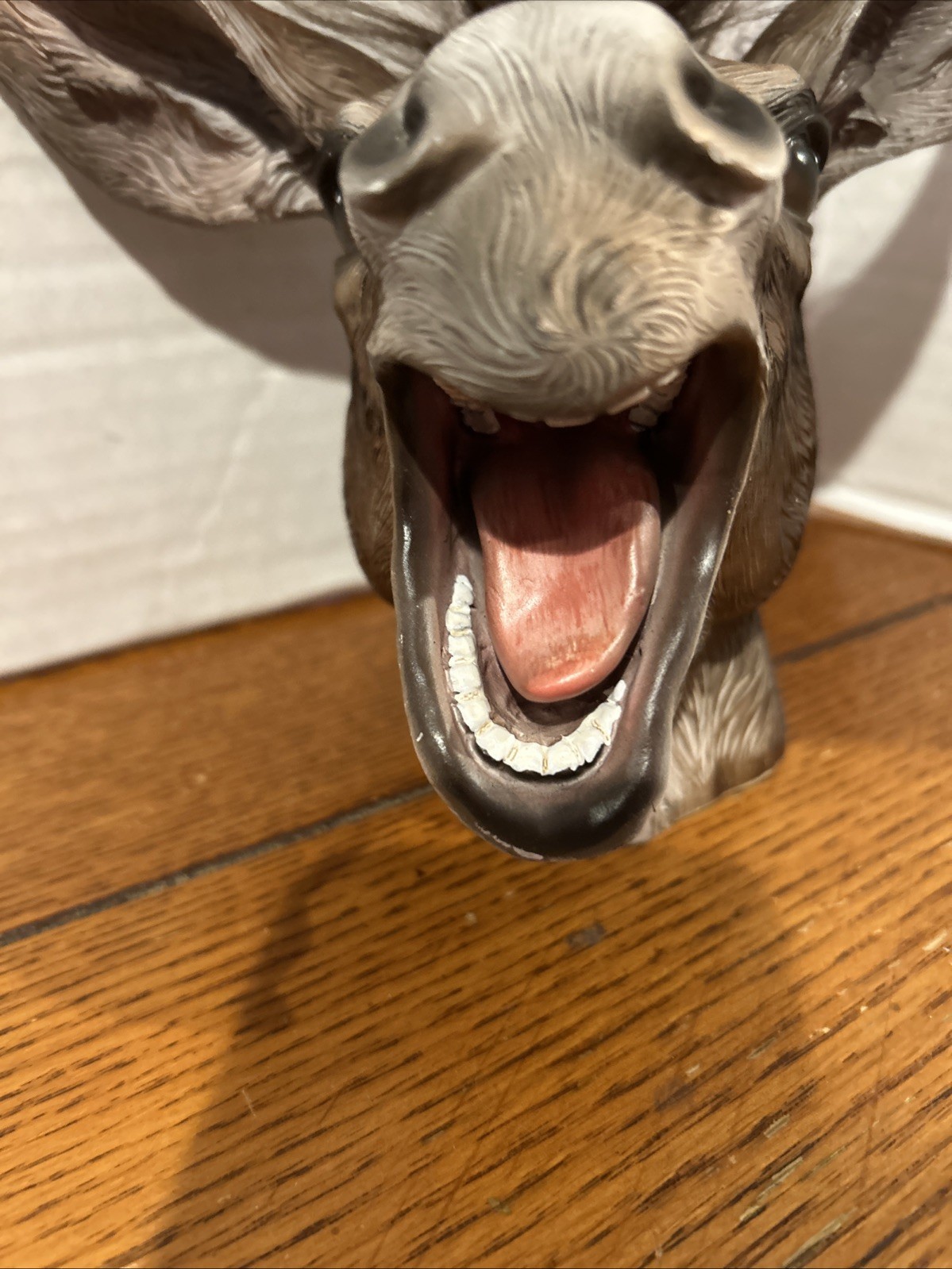 7″ Polyresin Laughing Donkey Mule Ass Head bust Paperweight