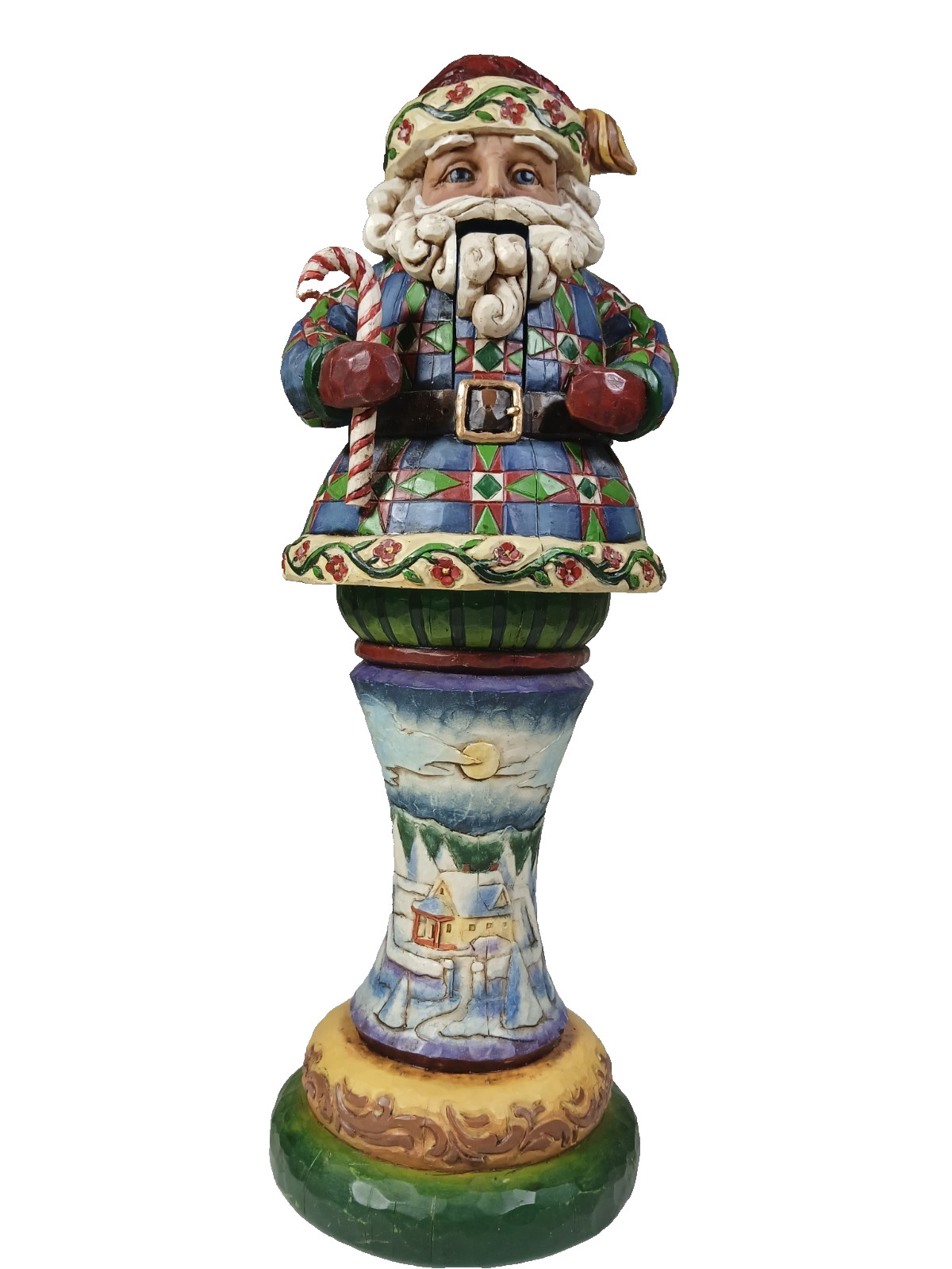 2005 Heartwood Creek By Jim Shore “Season Sweets” 4002416 Santa Nutcracker 12″