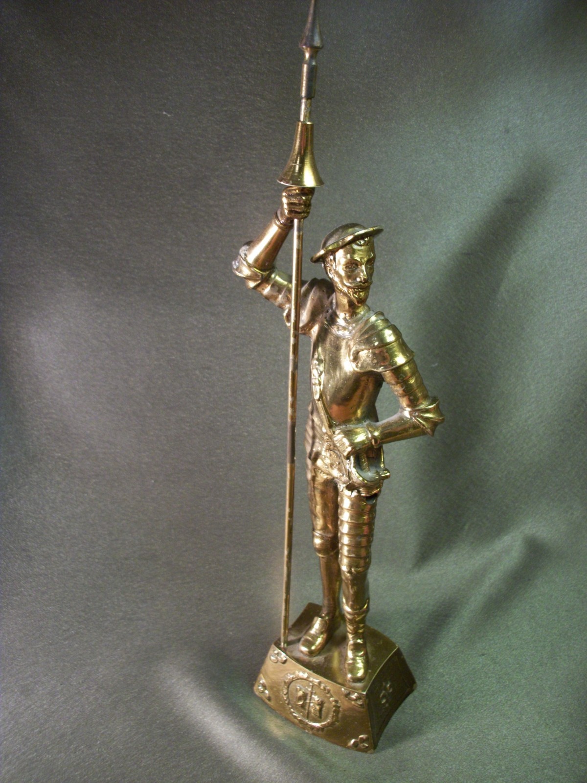 5.781 Don Quixote with a spear, bronze, USSR. Height 32 cm.