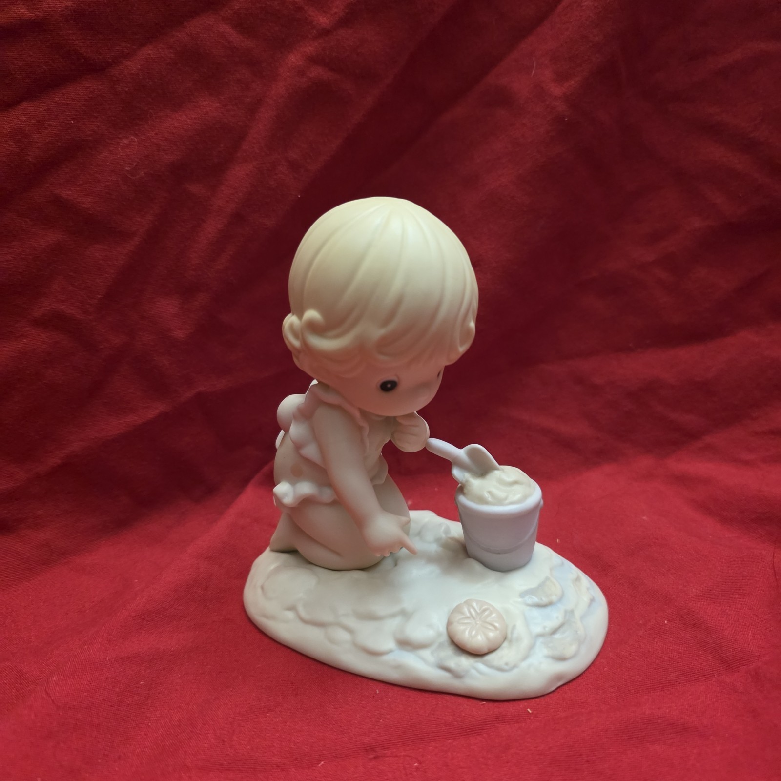 Precious Moments Members Only Figurine PM931 “His Little Treasure” With Box 1993