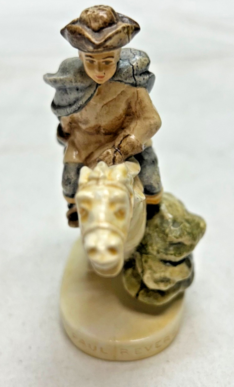 Sebastian Miniature Figurine – Paul Revere “Midnight Ride” Hand Painted Figure