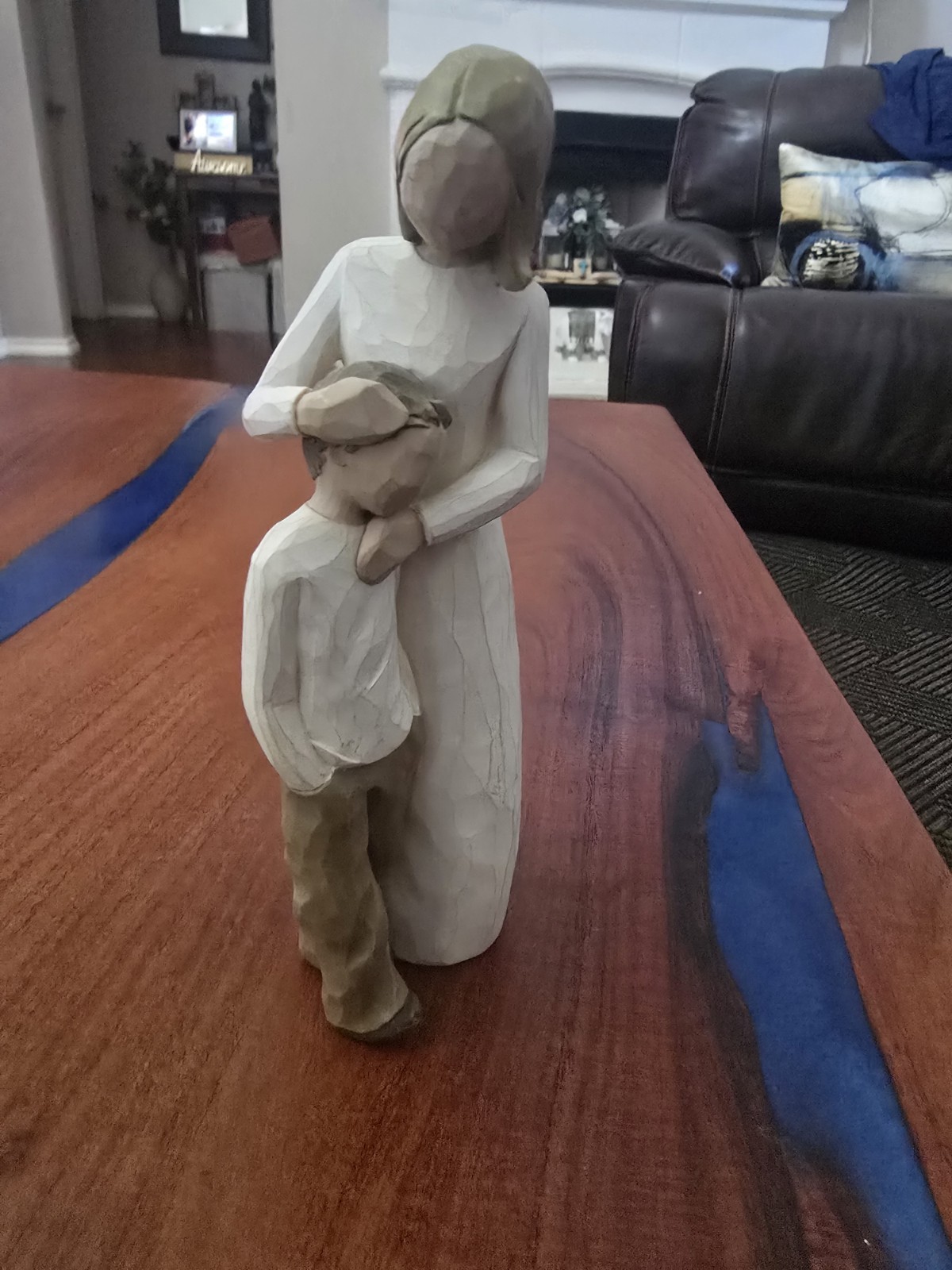 Willow Tree Mother and Son, Sculpted Hand-Painted Figure