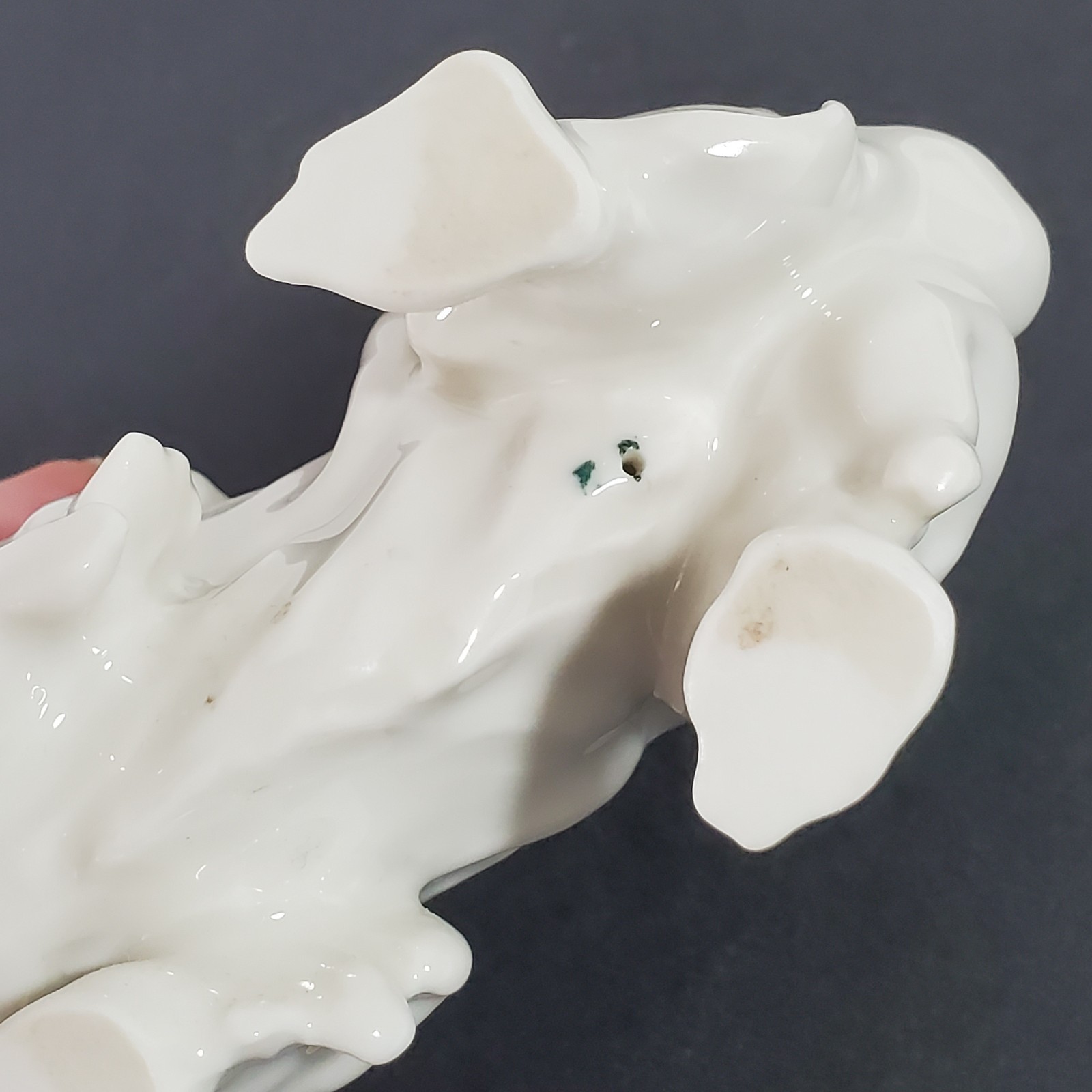 Vintage Hutschenreuther Germany Porcelain Pekingese Dog Figurine Lion Mark