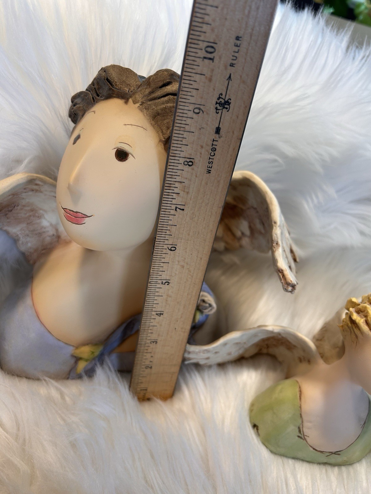 Set of 4 Nancy Carter Journey of Grace Figurines, Largest 8 Inches, Contemporary